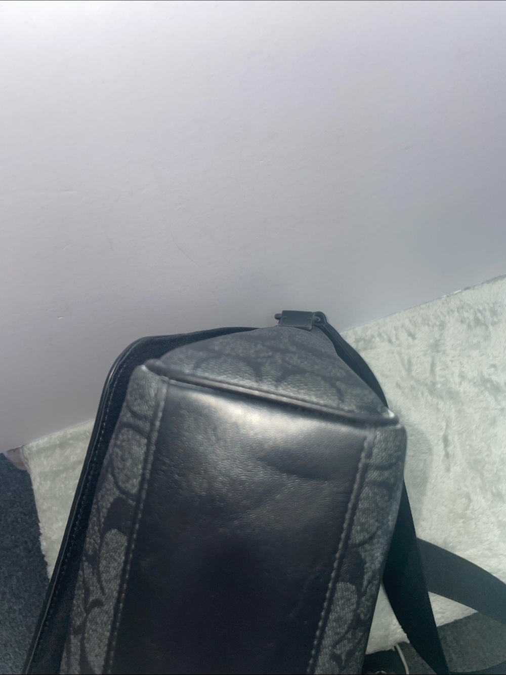 Coach ‘Houston’ Signature Map Bag - Picture 7 of 17